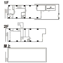 千駄木ヴィンテージスタジオ 【個人利用10名まで】外観も撮影できる本格的洋館撮影スタジオ の間取り図