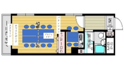 《VILLENT梅田》の間取り図