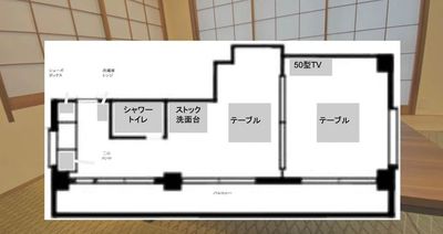 chugo池袋 【1ｰ20名】chugo池袋の間取り図