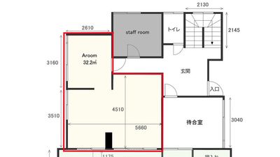 Aroom間取り図 - studio Claudel  studio Claudel - Aroom -の間取り図