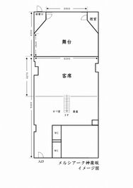 メルシアーク神楽坂の間取り図