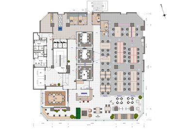 【撮影用】駅近表参道オフィス 明治神宮前・原宿・表参道オフィスの間取り図