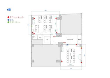 TIME SHARING 日本橋千代田会館 5Aの間取り図