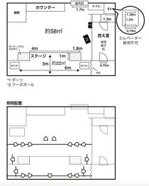 SAP新大久保 パーティーレンタルスペースの間取り図