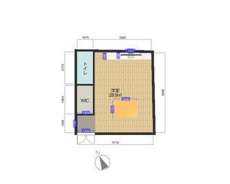 WICは使用できません。 - 《Fali-Studio》調布三鷹吉祥寺レンタルスペース  《即決》談話室会議室【調布👨‍👩‍👦‍👦三鷹🎮吉祥寺】の間取り図