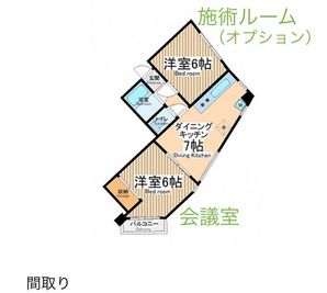 間取り図 - 【reimei Fuchu】 【reimei Fuchu】会議室&レンタルサロン🍀の間取り図