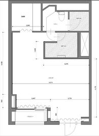 図面（通常貸出時） - SOCIALGOOD　GALLERY レンタルスタジオ_原宿・北参道の間取り図