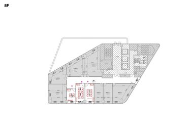 TIME SHARING 品川センタービルディング 804の間取り図