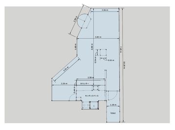 田園調布ツチノコスペース 撮影・レッスン・キッチン完備！の間取り図