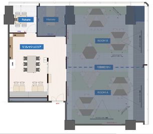 新橋ワークショップ会場 小会議室　Futureの間取り図