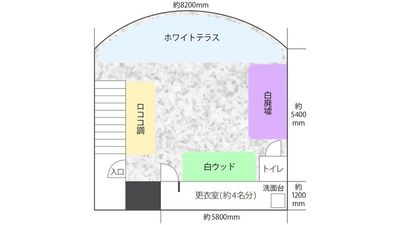 撮影スタジオクオリア新大阪 推し活💕生誕祭🎉撮影スタジオ📷クオリアサニー新大阪の間取り図