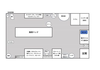 レンタルサロンCOTAの間取り図