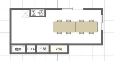 レンタルスペースSAKURA レンタルスペース　貸会議室　テレワークスペース　レンタルサロンの間取り図
