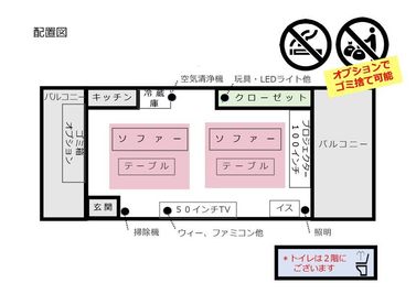 JK Room 新宿 村上ビル 【リニューアル】JK Room 新宿 村上ビルの間取り図