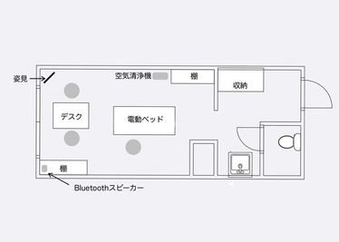 間取り図 - 【reimei Kichijoji】  吉祥寺3分✨レンタルサロン【reimei Kichijoji】の間取り図