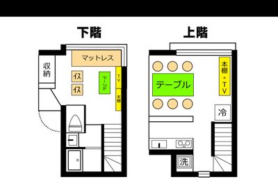 AKIBA@SAY5 多目的スペース、レンタルスタジオの間取り図