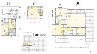 ワーポテー三田ハウスの間取り図