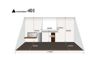 STUDIO △ ROOF 【貸切】２部屋まるごとパック の間取り図