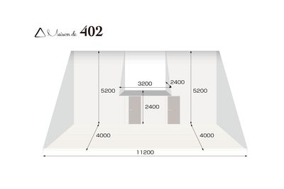 STUDIO △ ROOF 【貸切】２部屋まるごとパック の間取り図