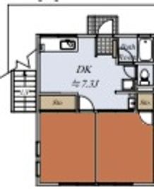 ⭐イースペ⭐天王台リズム 【1A】天王台スカイコートの間取り図