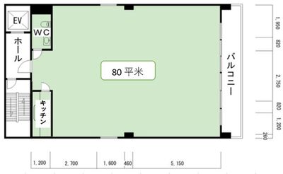 L-site（エルサイト） 	貸会議室ラミ L-site ４Fの間取り図