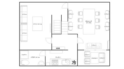 【bliss space 渋谷 1st】 【bliss space 渋谷 1st】 の間取り図