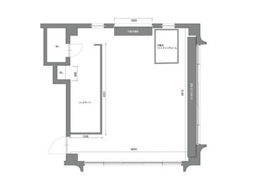 スペース間取 - Bh+B Bh+B  渋谷・神宮前・外苑前の間取り図