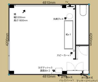 RentalSpace kite./Studio LOKU Studio LOKU [個人利用プラン]の間取り図