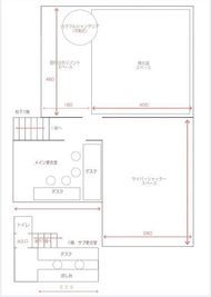 見取り図 - スタジオハムスター４匹目 スタジオハムスター4匹目の間取り図