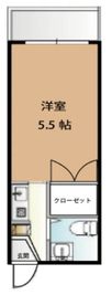 池尻リフレッシュRoom A-10号室の間取り図