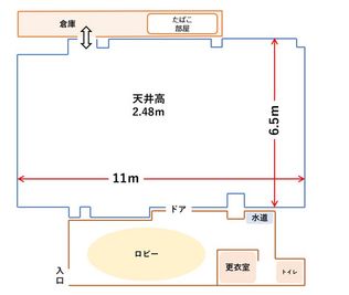 間取り - うるとら倉庫の間取り図