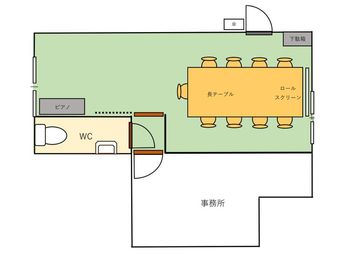 RENTALROOM studio tetoteの間取り図