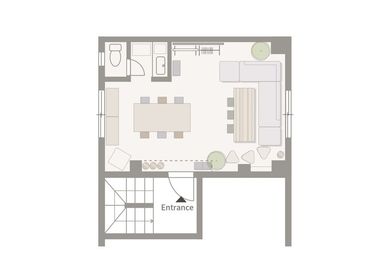 間取り図 - たまりば半蔵門駅前の間取り図