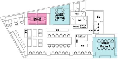 BasisPoint 神保町店  千代田区神田神保町オープンスペースの間取り図