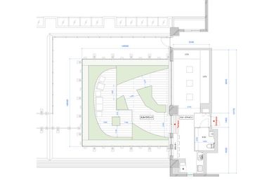 【ザ・パークハビオ新宿_図面】 - ザ・パークハビオ新宿 屋上スペース（パーティー【8:00~20:00】）の間取り図