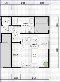 間取り・位置関係 - グリーンプレイス黒崎 レンタルサロン　グリーンスパ黒崎の間取り図