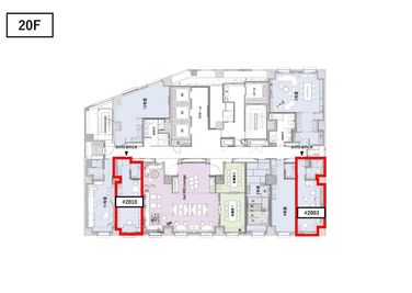 他のお部屋はオフィスのご入居者様がご利用中でございますので、どうぞお静かにお願いいたします - GOBLIN.赤坂店 -20F- / #2010の間取り図