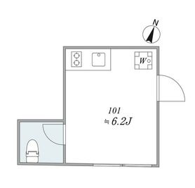 trias214クリエイティブルーム 少人数でどんな使い方もできるスペースの間取り図