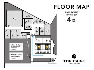 THE POINT エキニア横浜 ルーム『防音室02』の間取り図