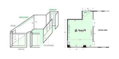 Space73TOKYO Space73 TOKYOの間取り図