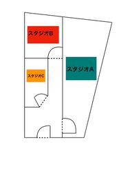 スタジオディライツ　北浦和 【音楽スタジオ】スタジオディライツ北浦和C　北浦和駅3分の間取り図