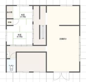 間取り図 - rental space unlockの間取り図