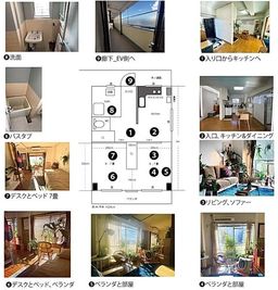 203apartmentの間取り図