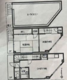 シェアサロンtrinookの間取り図