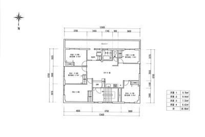 ArtSpaceMONNAKA｜江東区門前仲町 室内のみ（5LDK・100㎡）の間取り図