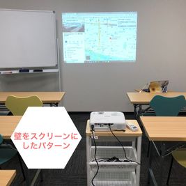 Meeting space 紅 貸し会議室の設備の写真