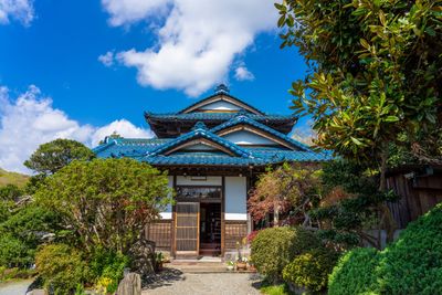 皎月山荘 結婚会場の入口の写真