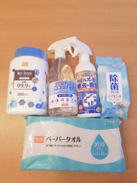 お客様の安全の為に除菌用品は豊富にご用意しています - ご縁カフェ金山レンタルルーム ～金山徒歩2分～☆2部屋ゆったりソファー＆キッチン付の設備の写真