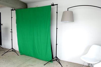 緑と黒もあります。 - THINK SPACE 東京 モノトーン撮影Aスタジオの室内の写真
