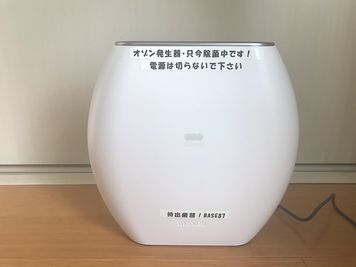 オゾン発生器導入！
ウイルス除菌します - BASE87 BASE87＊新宿西口の設備の写真